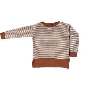 Jones New York Sweater Women XS Signature Striped Soft Girl Quiet Luxury